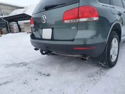 Фаркоп тип шара A для Volkswagen Touareg 2002-2018 / Audi Q7 2005-2015 (23151A)