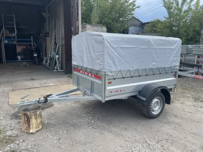 Прицеп легковой RINAL LITE 1320 (00) AL-KO R13 ( 2.0*1.32*48) Выс.Борт оцинкованный (НФ-00005122)