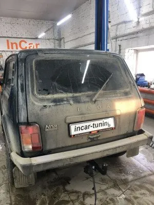Фаркоп тип шара A для ВАЗ (Lada) 4x4 (1992-2020), Niva Legend (2021-2022) (F.6014.004)