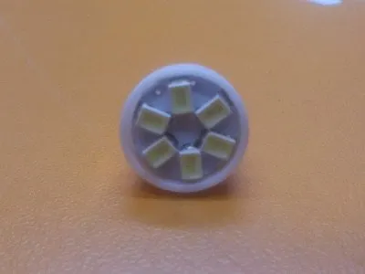 Светодиод в габариты цоколь T10 1 шт (T10 SMD 6)