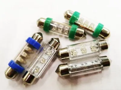 Лампа светодиодная 6 LED цоколь T11х39 1 шт (T11х39 12V4)