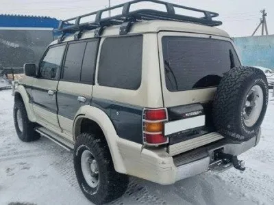 Фаркоп тип шара E для Mitsubishi Pajero 1991-2004 / Nissan Safari 1987-1997 / Toyota Land Cruiser 19 (16216A)