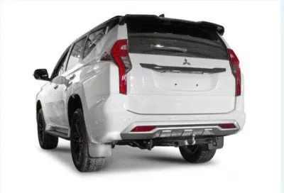 Фаркоп тип шара F с нерж. накладкой для Mitsubishi Montero Sport 2019-2024, Pajero Sport 2019-2024 (F.4016.001)