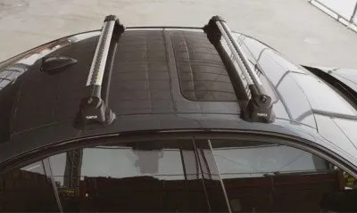 Багажник на крышу Turtle AIR 3 Plus, штатные места, аэро, серый длина 106 (TUR.A3PLUS.106.S)
