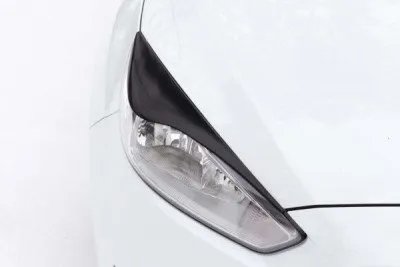 Реснички на фары под покраску для Ford Focus 2014-2025 (REF-083200)