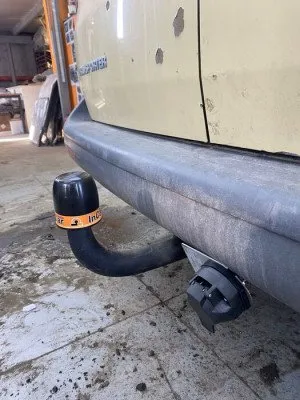 Фаркоп тип шара A для Volkswagen Caravelle 2003-2025, Multivan 2003-2025, Transporter 2003-2025 (VW 36)