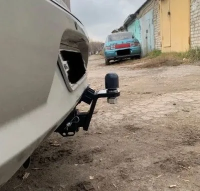 Фаркоп тип шара E для Renault Logan 2004-2022, Logan Седан 2009-2018, Sandero 2013-2022, Sandero Ste (18241E)