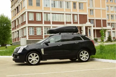 Автобокс ACTIVE M, 450л, 1870х880х440 с двусторонним открыванием черный (UNI-XX-441202.33)