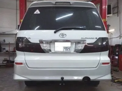 Фаркоп тип шара A для Toyota Estima 2000-2006, Alphard 2002-2008 (KrzS3)