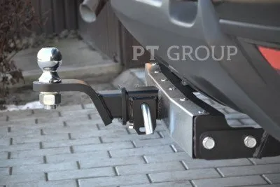 Фаркоп тип шара E с нерж. накладкой для Renault Duster 2015-2021 (RDU-16-991124.00)