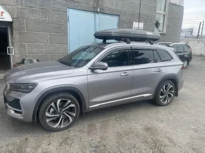 Автобокс, 500л, 2040х800х340 с двусторонним открыванием серый (УТ-00044698)