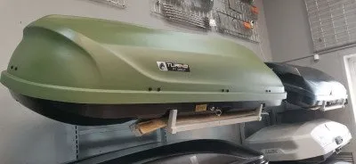 Автобокс Turino Medium, 460л, 1910х790х460 с односторонним открыванием зеленый (UNI-XX-441701.50)