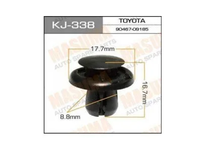 Клипса пластмасса (KJ-338)