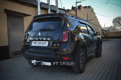 Фаркоп тип шара E с нерж. накладкой для Renault Duster 2015-2021 (RDU-16-991124.00)