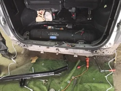Фаркоп тип шара A для Nissan Serena 2005-2012 (компл."G" и "HighwayStar") (NRSer05-10)