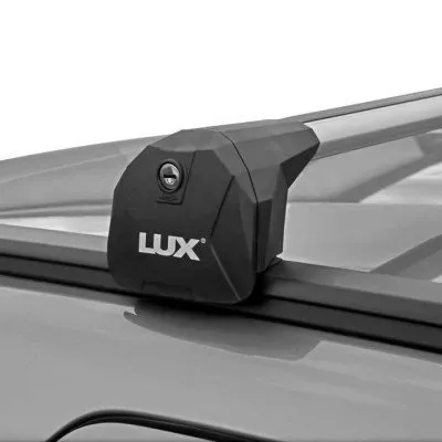 Багажник на крышу LUX SCOUT, аэродинам., серебристый длина 110 (601171)