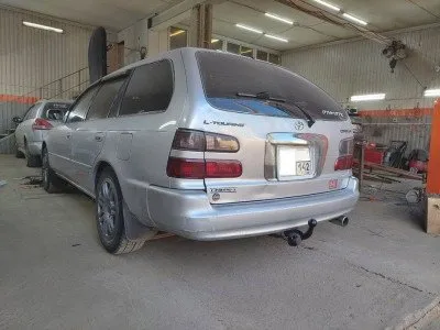 Фаркоп тип шара A для Toyota Corolla Универсал 1991-2002 (2WD/4WD пружин. подв.) (ToyUn1)