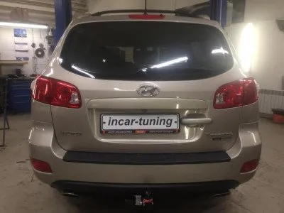 Фаркоп тип шара A для Kia Sorento 2009-2012 / Hyundai Santa Fe 2005-2012 (H215-A)