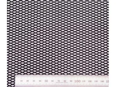 Сетка защитно-декоративная ячейка 10 мм "РОМБ" 1000х400 мм черный (SB-104011)