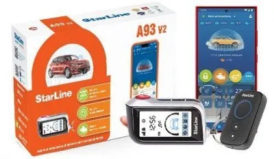 Автосигнализация StarLine A93 V2 LTE автозапуск (A93 V2 LTE)