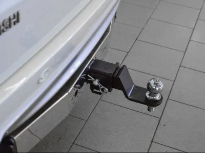 Фаркоп тип шара E с нерж. накладкой для Mitsubishi Pajero Sport 2008-2021 (MPS-08-991124.00)