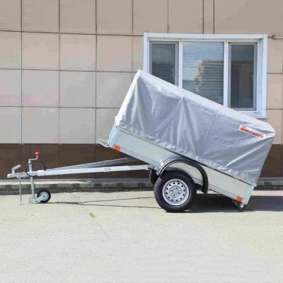 Прицеп легковой УРАЛЕЦ 2013 R13 (2,0*1,3*30 тент 0,75м) оцинкованный (У30131375)