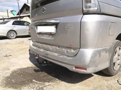 Фаркоп тип шара A для Nissan Serena 2005-2012 (компл."G" и "HighwayStar") (NRSer05-10)