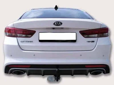 Фаркоп тип шара A для Kia Optima Седан 2015-2018, Optima Универсал 2015-2018, Optima 2018-2020 (K126-A)