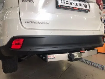 Фаркоп тип шара F с нерж. накладкой для Toyota Highlander 2013-2021 (THL-13-991224.00)