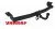 Фаркоп тип шара A для Toyota Corolla Седан 2000-2007, Avensis Седан 2003-2009 (22147A)