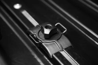 Автобокс TAVR 197, 520л, 1970х890х400 с двусторонним открыванием темно-серый матовый (B56238)