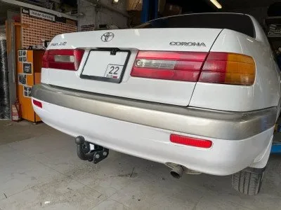 Фаркоп тип шара A для Toyota Carina 1996-2001, Corona Premio 1996-2001, Allion 2001-2007, Premio 200 (ToyCorPr96-01)