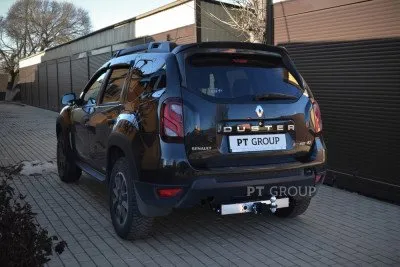 Фаркоп тип шара E с нерж. накладкой для Renault Duster 2015-2021 (RDU-16-991124.00)