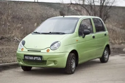 Реснички на фары под покраску для Daewoo Matiz 2000-2015 (REDM-042300)