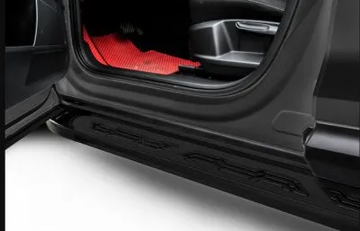 Пороги Alfa Black 2000 для Volkswagen Touareg 2010-2014 (AL-VWTR-018)