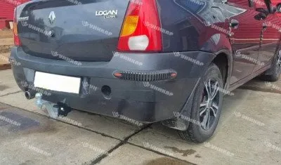 Фаркоп тип шара E для Renault Logan 2004-2022, Logan Седан 2009-2018, Sandero 2013-2022, Sandero Ste (18241E)