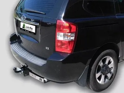 Фаркоп тип шара F с нерж. накладкой для Kia Carnival 2006-2014 (K128-F(N))