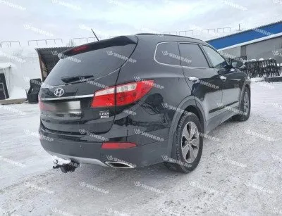 Фаркоп тип шара E для Hyundai Santa Fe 2012-2018, Grand Santa Fe 2012-2018 / Kia Sorento 2012-2021 ( (12166E)