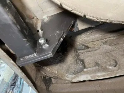 Фаркоп тип шара A для Toyota Estima 2000-2006, Alphard 2002-2008 (KrzS3)