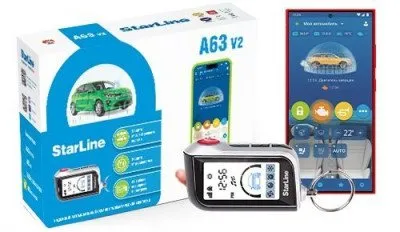 Автосигнализация StarLine A63 V2 LTE ECO (A63 V2 LTE ECO)