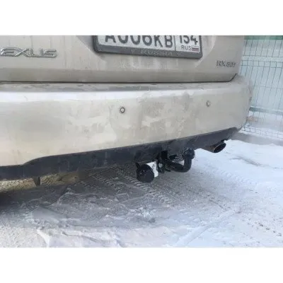 Фаркоп тип шара A для Lexus RX 2003-2009 / Toyota Highlander 2003-2007 (LX 02)