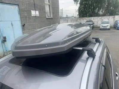 Автобокс, 500л, 2040х800х340 с двусторонним открыванием серый (УТ-00044698)