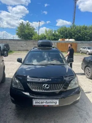 Автобокс ACTIVE S, 320л, 1500х760х400 с двусторонним открыванием черный (UNI-XX-441302.33)