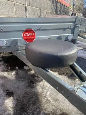 Чехол для запасного колеса прицепа (R13-54 см) темно-серый (УТ-00037562)