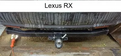Фаркоп тип шара E для Toyota Harrier 1997-2002, Kluger 2000-2003 / Lexus RX 1997-2003 (27280E)