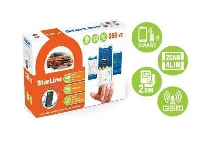 Автосигнализация StarLine S96 V2 GPS автозапуск (S96 V2 GPS)