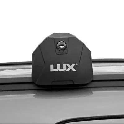 Багажник на крышу LUX SCOUT, аэродинам., серебристый длина 110 (601171)