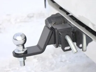 Фаркоп тип шара E с нерж. накладкой для Toyota Land Cruiser Prado 2002-2025 / Lexus GX 2002-2013 (TPR-09-991124.00)