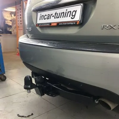 Фаркоп тип шара E для Lexus RX 2003-2009 / Toyota Harrier 2003-2013, Highlander 2001-2007 (24043A)