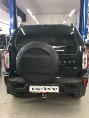 Фаркоп тип шара A для Chevrolet Niva 2002-2020 / ВАЗ (LADA) Niva 2020-2022, Niva Travel 2020-2024 (F.6016.003)